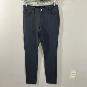 Nine West Jeans Cigarette Fit Skinny Leg Dark Gray 27/4R